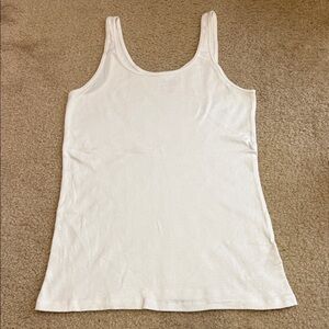 Women's White Tank Top